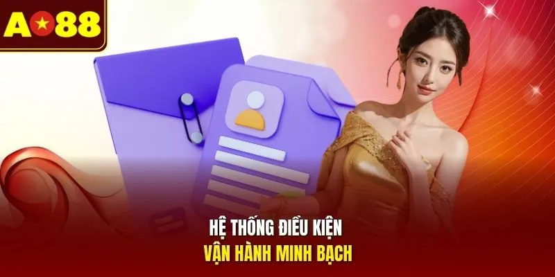 Hệ thống điều kiện vận hành minh bạch