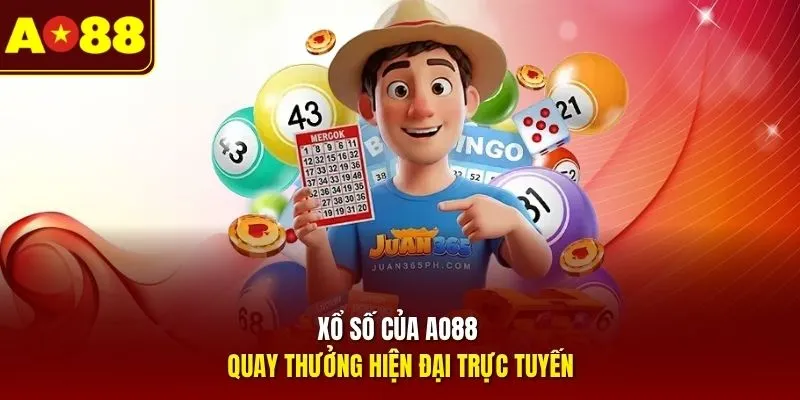 Xổ số của AO88 quay thưởng hiện đại trực tuyến